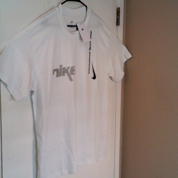 NEW NIKE SPORTWEAR "Trademark Max90 Tee" MEN'S OFF-WHITE T-SHIRT L HQ9262-100 - Picture 5 of 12